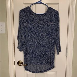 Forever 21 Heather Blue Top